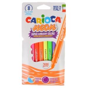 Flomasteri CARIOCA neon 8kom
