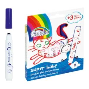 Flomasteri FIORELLO baby 8kom