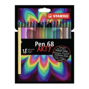 Flomasteri STABILO pen 68 arty 18kom