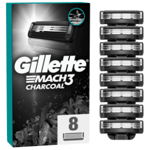 GILLETTE Mach3 Charcoal dopune za brijač 8kom