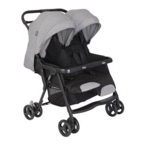 GRACO kolica za blizance Duorider Steeple grey