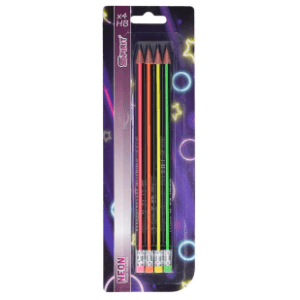Grafitna olovka SPIRIT tip top office neon 4kom