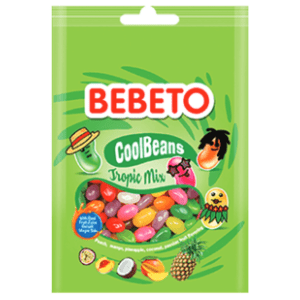 Gumene bombone BEBETO cool beans tropic mix 60g