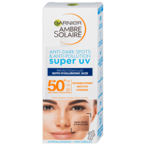 GARNIER Ambre solaire fluid za lice SPF50+ 40ml