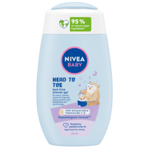 Kupka NIVEA Baby head to toe bed time 200ml