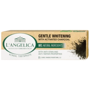 Pasta za zube L'ANGELICA Gentle whitening charcoal 75ml