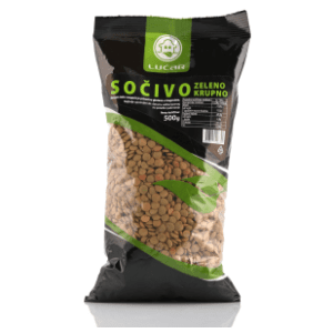 LUČAR zeleno sočivo krupno 500g