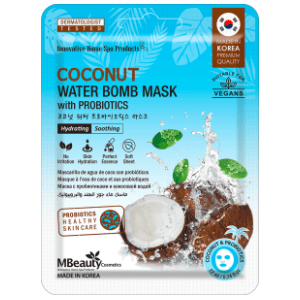 MBEAUTY coconut water bomb maska za lice 22ml
