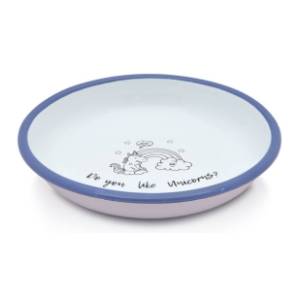 METALAC tanjir za bebe Unicorn 18cm