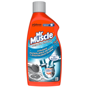 MR MUSCLE gel za čišćenje dlaka u odvodima 500ml