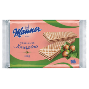 Napolitanke MANNER lešnik 110g
