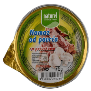 NATUREL namaz od povrća sa pečurkama 75g