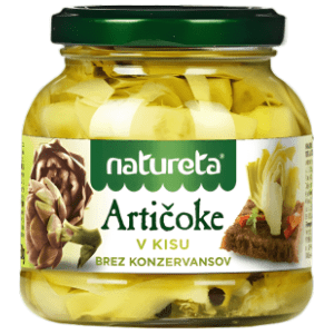 NATURETA artičoke u sirćetu 290g
