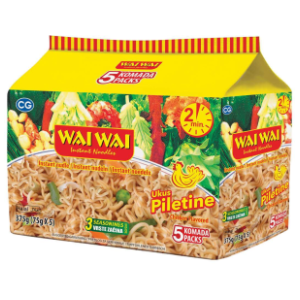Nudle WAI WAI ukus piletine 5x75g