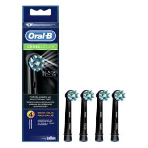 ORAL B refill cross action black zamenska glava za električnu četkicu 4kom