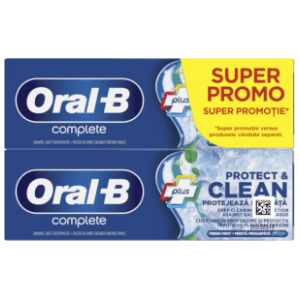 Pasta za zube ORAL B complete protect & clean  2x75ml