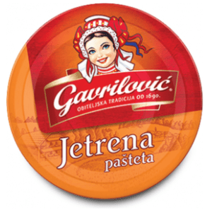 Pašteta GAVRILOVIĆ jetrena 100g
