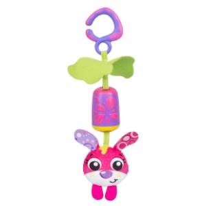 PLAYGRO igračka za kolica Zeka Smejalica roze