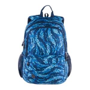 Ranac za školu PULSE Spin blue snake 