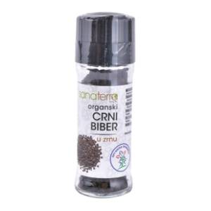 SANATERRA organski crni biber u zrnu sa milinom 40g