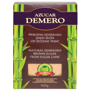 Smeđi šećer DEMERO kutija 500g