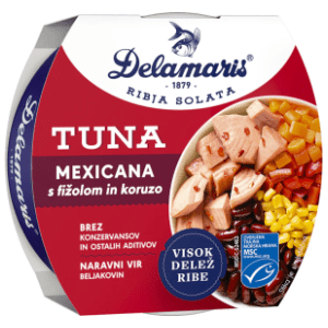 Tunjevina salata DELAMARIS mexicana 170g