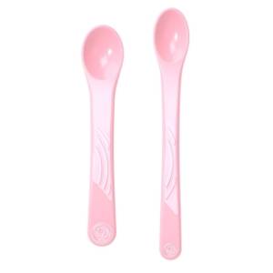 TWISTSHAKE Set kašika za hranjenje beba 2kom pastel pink