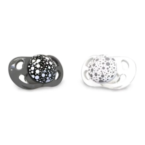 TWISTSHAKE varalica (0-6m) black white 2kom