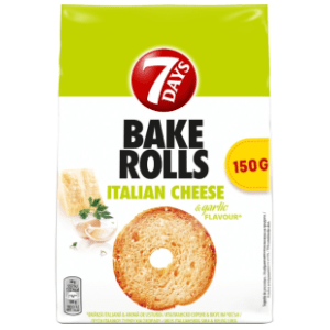 7 DAYS Bake rolls Italian cheese&garlic 150g