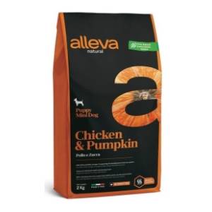 ALLEVA Natural hrana za velike štence piletina i bundeva 2kg