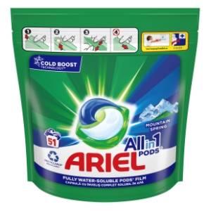 ARIEL PODS Mountain spring kapsule za veš 51kom