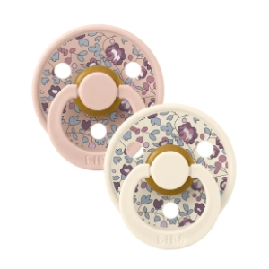 BIBS Liberty cucla 0-6m Eloise blush mix 2kom