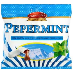 Bombone PARAĆINKA pepermint sa kakao punjenjem 100g