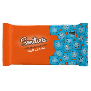 Čokolada SMILIES mlečni krem 94g
