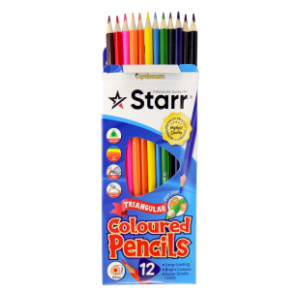 Drvene boje STARR 12kom