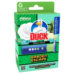 DUCK WC osveživač disc garden escape 36ml