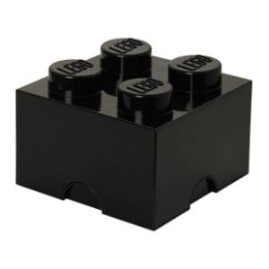 LEGO kutija za odlaganje (4) crna