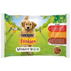 FRISKIES Adult piletina i jagnjetina 4x100g