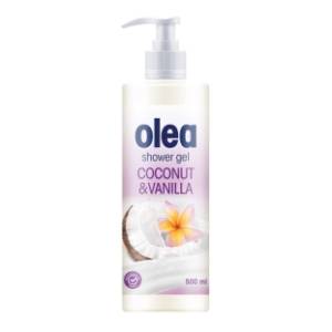 Gel za tuširanje OLEA Coconut i vanilla sa pumpicom 500ml