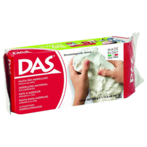 Glinamol DAS masa za modelovanje bela 500g