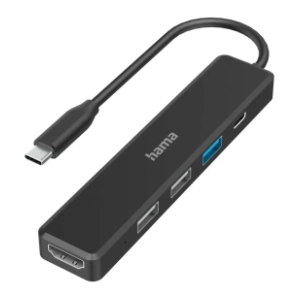 HAMA USB Hub 5-in-1 USB-C/3x USB + USB-C + HDMI