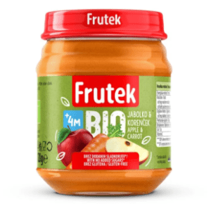 FRUTEK kašica BIO jabuka šargarepa 120g