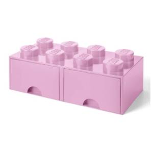 LEGO fioka za odlaganje (8) roze
