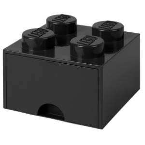 LEGO fioka za odlaganje (4) crna