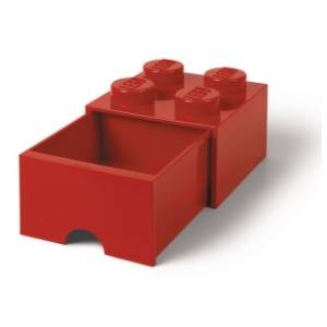 LEGO fioka za odlaganje (4) crvena