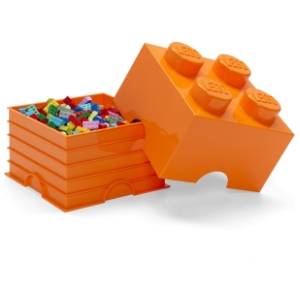 LEGO kutija za odlaganje (4) narandžasta