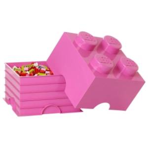 LEGO kutija za odlaganje (4) pink
