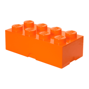 LEGO kutija za odlaganje (8) narandžasta