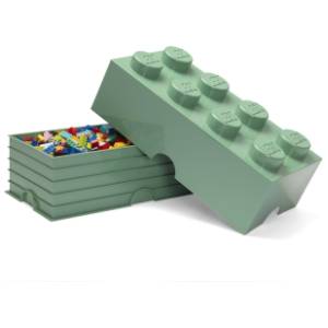 LEGO kutija za odlaganje (8) peščano zelena