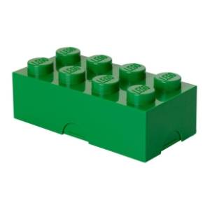 LEGO kutija za odlaganje mala (8) tamnozelena